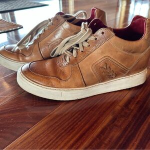 Bed Stu Tan Leather Women's Sneakers